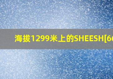 海拔1299米上的SHEESH[666]